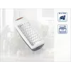 LEIFHEIT Ralador de queijo parmesão Rotary Tambor fino de aço inoxidável branco cinzento manual