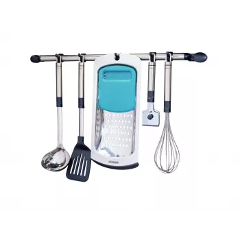 LEIFHEIT Profi Series ralador pequeno de Spätzle, aço inoxidável, branco/verde
