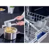 LEIFHEIT espremedor de batata e Spätzle com mecanismo de alavanca em aço inoxidável, gancho para panela integrado, adequado para máquina de lavar loiça