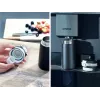 LEIFHEIT Thermo Mug Flip 350 ml preto caneca de viagem com isolamento a vácuo e tampa flip-top