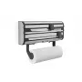 LEIFHEIT Parat Royal dispensador de parede para papel, película aderente e película, branco/prateado