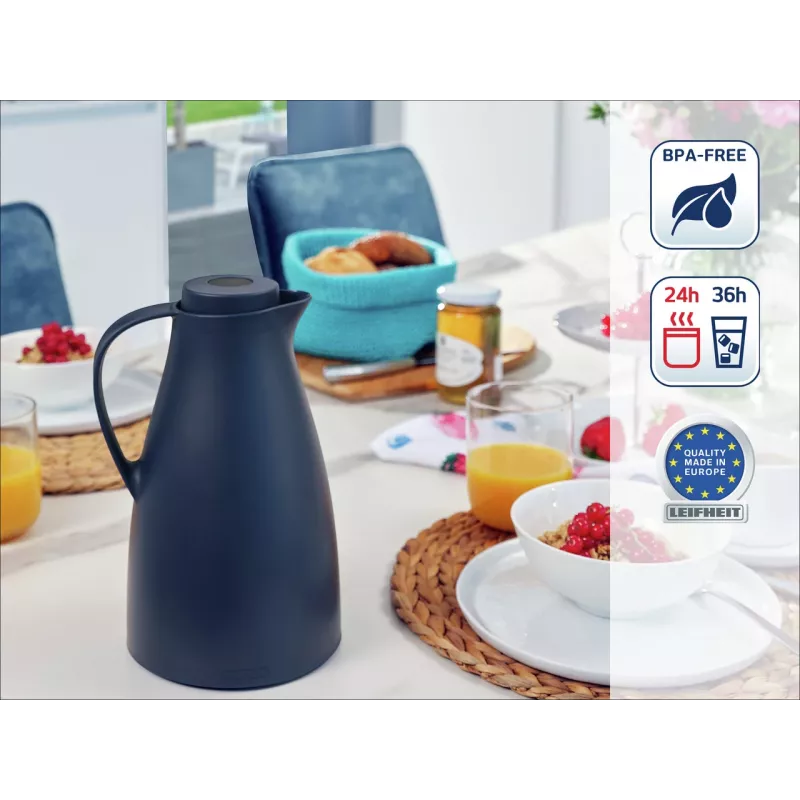 LEIFHEIT Thermos Harmonic Blue 1L jarra com isolamento a vácuo