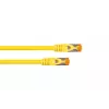 Cabo de rede RJ45 Kabelmeister Cat.7 S/FTP, bainha TPE, sem halogéneos, amarelo, 1,5m