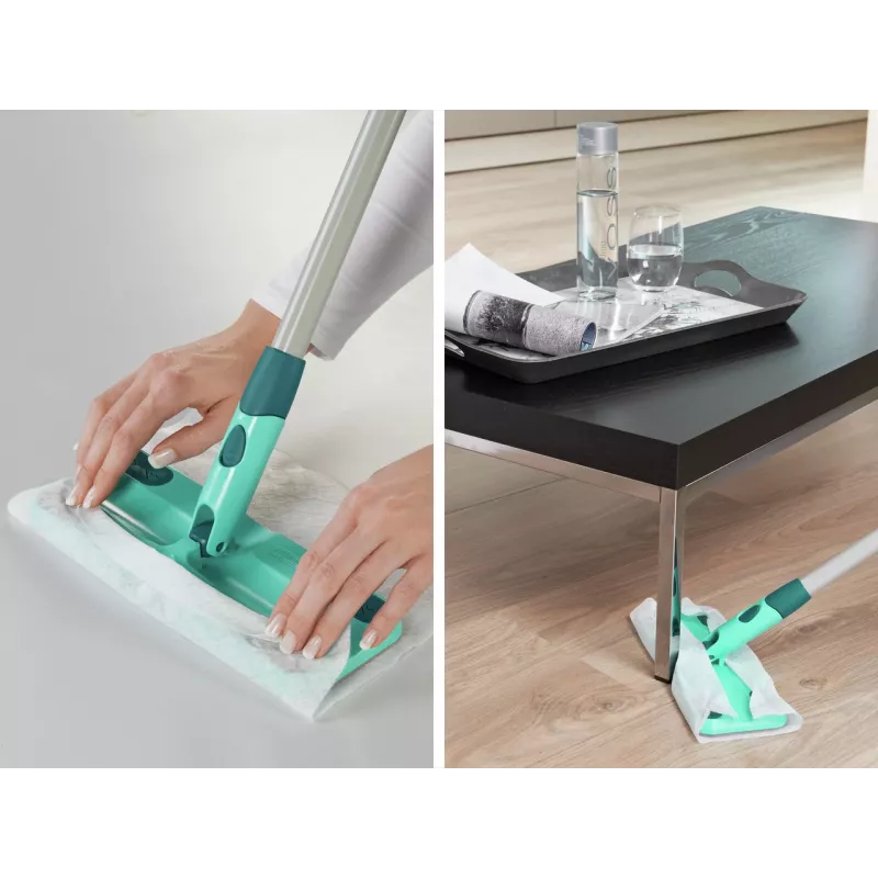 Escova de pavimentos LEIFHEIT Clean & Away S com conjunto de haste 26cm