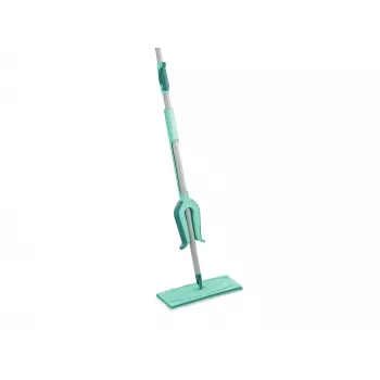 Mopa de pavimentos LEIFHEIT Picobello M Micro Duo com haste telescópica, 33 cm de largura de limpeza, verde/branco