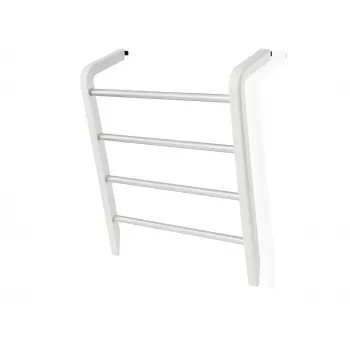Gancho de porta LEIFHEIT com 6 ganchos, branco, montagem sobre a porta, sem ferramentas, adequado para portas até 40 mm