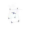 Estendal de roupa LEIFHEIT Classic 200 Flex, 20 m de comprimento de secagem, estendal de asas vertical dobrável, branco/azul