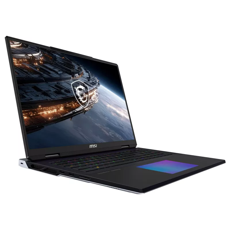 Portátil gaming MSI Titan 18 HX A2WJ-1410FRY, 18 polegadas UHD+ Mini LED 240Hz, Intel Core Ultra 9 290HX Plus, 64GB DDR5, 2TB SSD, GeForce RTX 5090 24GB, Windows 11 Pro, teclado francês AZERTY