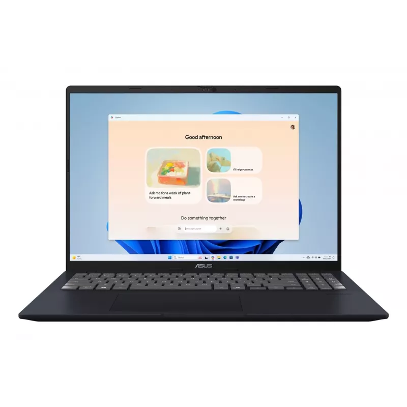 Portátil ASUS Vivobook 16 X1607CA-MB110W Intel Core Ultra 5 225H 16 polegadas WUXGA 16GB DDR5 512GB SSD Wi-Fi 6 Windows 11 Home azul