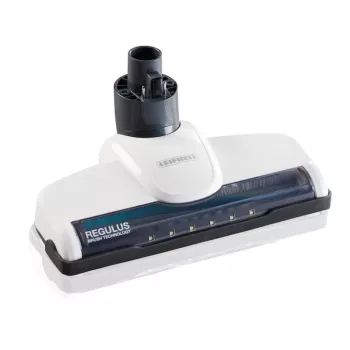 Aspirador vertical com bateria LEIFHEIT Regulus PowerVac 2in1 com unidade de mão, 20V Li-Ion, 40min de autonomia, depósito de pó de 0,45L, luzes LED, branco/cinzento/azul
