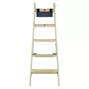 HAILO H77 ComfortLine escadote de madeira de dois lados 2x5 degraus