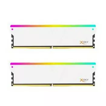 V-Color Manta XSky RGB 32GB (2x16GB) DDR5-6000 CL28 AMD EXPO branco kit de memória RAM para desktop