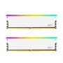 V-Color Manta XSky RGB 32GB (2x16GB) DDR5-6000 CL28 AMD EXPO branco kit de memória RAM para desktop