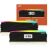 V-Color Manta XFinity+ aRGB DDR5-8000 RAM, CL40, EXPO - 32 GB dual-kit, preto