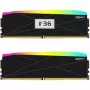 V-Color Manta XFinity+ aRGB 32GB (2x16GB) DDR5-6000 CL28 kit de memória RAM para desktop, preto
