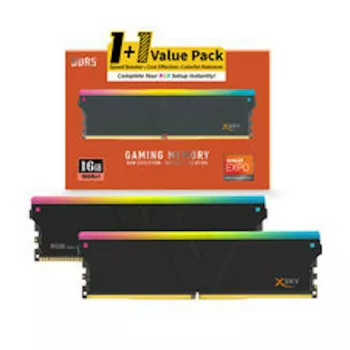 V-Color Manta XSky RGB 16GB DDR5-6000 CL28 EXPO módulo de memória, preto