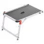 HAILO TP2 Pro plataforma para escadas – plataforma de trabalho em alumínio ajustável para escadas, 150 kg, EN 131