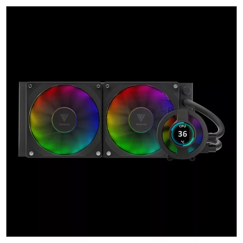 Refrigeração líquida para CPU Gamdias Chione P3-240U