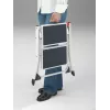HAILO escadote dobrável MK60 StandardLine aço 2 degraus branco