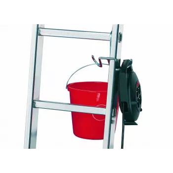 HAILO SafetyLine gancho para balde 9952-001 acessório para escada com suporte para ferramentas e fixador de cabos
