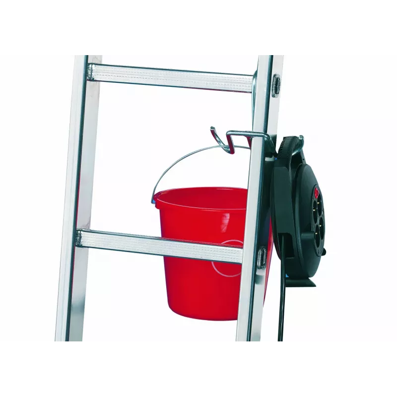 HAILO SafetyLine gancho para balde 9952-001 acessório para escada com suporte para ferramentas e fixador de cabos