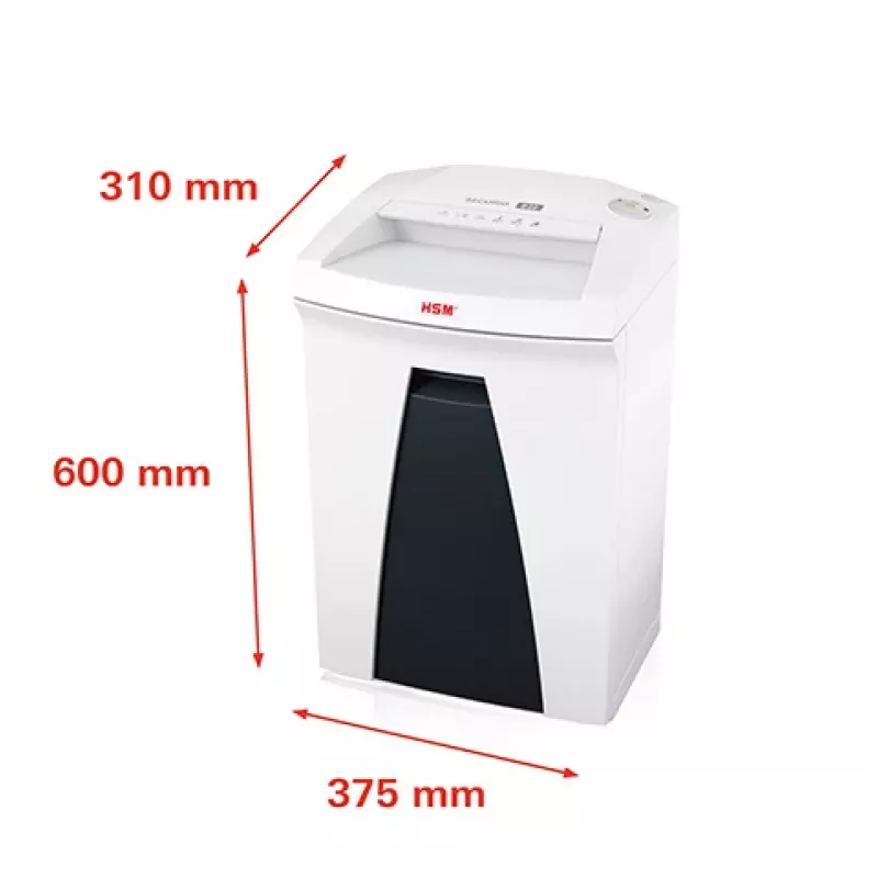 Destruidor de documentos HSM Securio B22 corte em tiras 3,9mm Branco 16 folhas