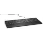 Teclado USB com fios Dell KB216, layout QWERTY checo, Preto