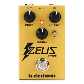 Efeito de guitarra overdrive TC Electronic Zeus Drive