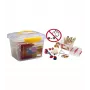 Bateria júnior Stagg CPK 02 de 5 peças com cascos de choupo, pratos, ferragens e banco – Ideal para crianças dos 3 aos 10 anos