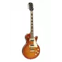 Guitarra elétrica Stagg SEL-STD Vintage Sunburst com braço colado, corpo de amieiro, escala de pau-rosa, captadores HH