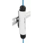 Proteção contra sobretensão de rede Delock RJ45 Outdoor IP67 para montagem em calha DIN