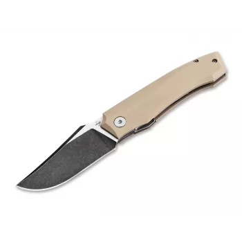 Böker Plus Kazy faca dobrável Nitro-V preta G10