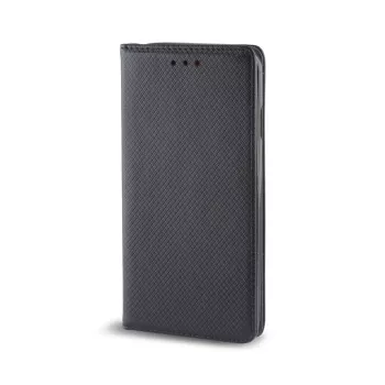 GreenGo Honor 8 capa Smart Magnet Flip preta