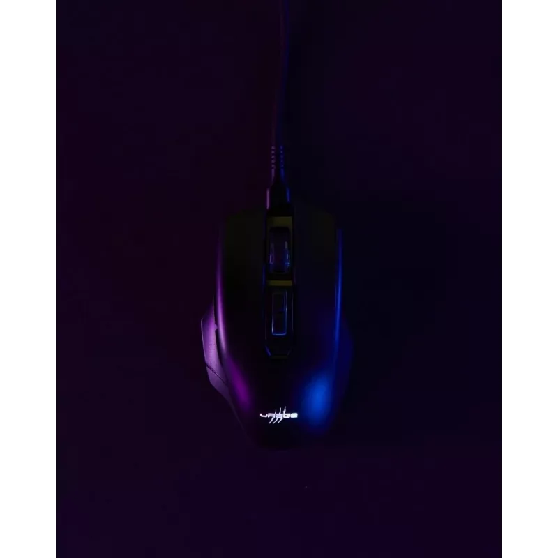 Rato gaming ótico com fio Hama uRage Reaper 410, 12000 DPI, 6 botões programáveis, RGB, preto