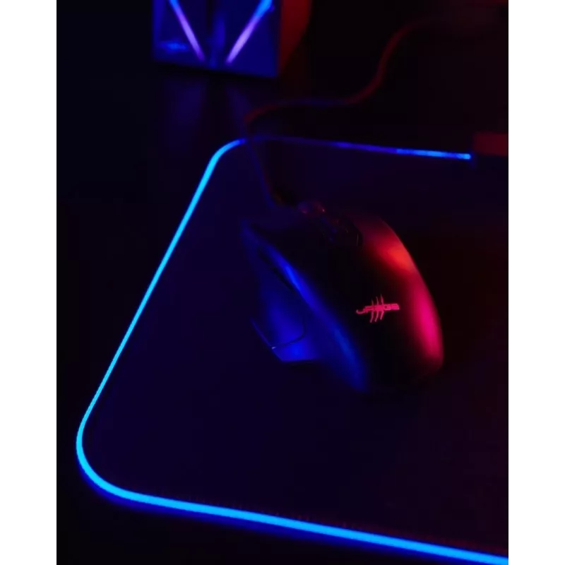 Rato gaming ótico com fio Hama uRage Reaper 410, 12000 DPI, 6 botões programáveis, RGB, preto
