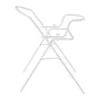 Suporte universal de banheira KEEEPER Dawid branco – altura ajustável, dobrável, compatível com banheiras de bebé 84–100 cm