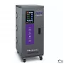 Estabilizador de tensão trifásico com servomotor Qoltec 15kVA AVR com ecrã LCD, precisão ±3%, Expert Line
