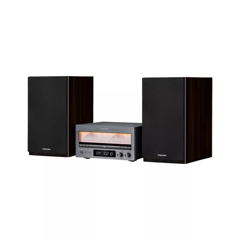 Sistema de áudio HiFi estéreo KRUGER & MATZ KM1995 com CD, USB, Bluetooth, DAB+ e rádio FM