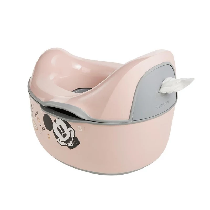 Sistema de treino de bacio 4-em-1 KEEEPER Kasimir Minnie Mouse, rosa