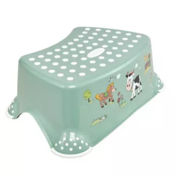 Banco de apoio KEEEPER Tomek Funny Farm 40,5x28,5x14 cm verde