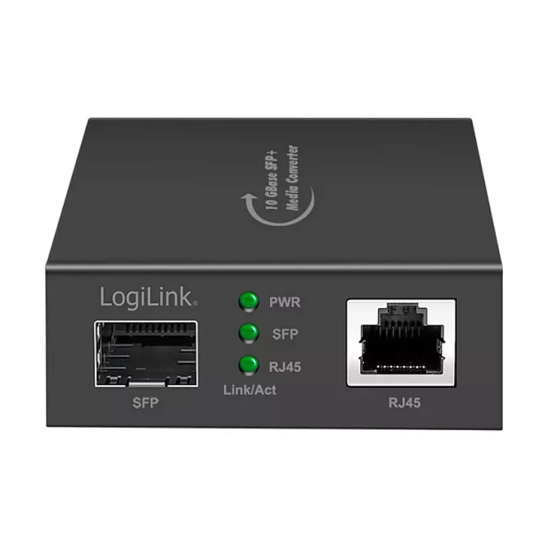 LogiLink Conversor de media 10 Gigabit RJ45 para 10G SFP+ (NMC003)