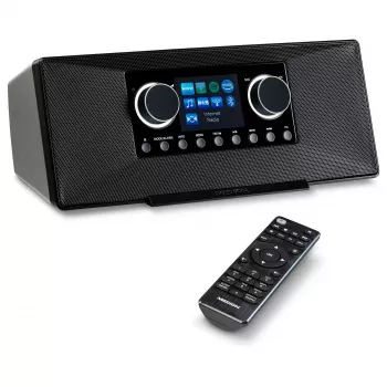 MEDION MD 89289 Rádio de internet estéreo DAB+ FM Bluetooth WLAN Spotify Connect Preto