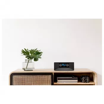MEDION MD 89289 Rádio de internet estéreo DAB+ FM Bluetooth WLAN Spotify Connect Preto
