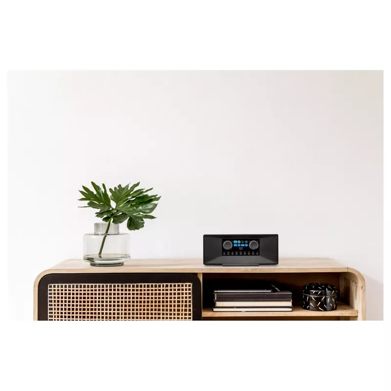 MEDION MD 89289 Rádio de internet estéreo DAB+ FM Bluetooth WLAN Spotify Connect Preto