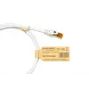 KABELMEISTER Cabo de rede Cat.7 S/FTP RJ45, bainha TPE, isento de halogéneos, branco, 3m
