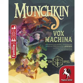 PEGASUS Munchkin Vox Machina - Critical Role jogo de cartas
