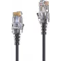 Cabo de rede PureLink AVIT Media Series Slim Cat.6 U/UTP, LSOH, 0,25 m, preto (MC1500-0025)
