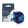 Cassete de fita de rotulagem MediaRange para Dymo D1 91225/S0721700 12 mm x 4 m preto sobre azul
