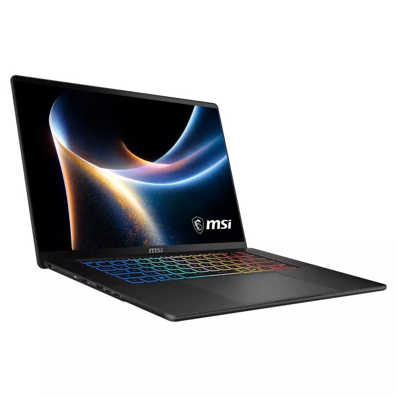 Portátil gaming MSI Stealth 16 AI+ B3WGX-015FR 16 polegadas QHD+ 240Hz - Intel Core Ultra 9 U9-386H, 32GB RAM, 1TB SSD, NVIDIA GeForce RTX 5070, teclado francês AZERTY, Windows 11 Pro