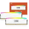 Kit de memória desktop V-Color Manta XFinity+ aRGB 32GB (2x16GB) DDR5-6400 CL32 branco